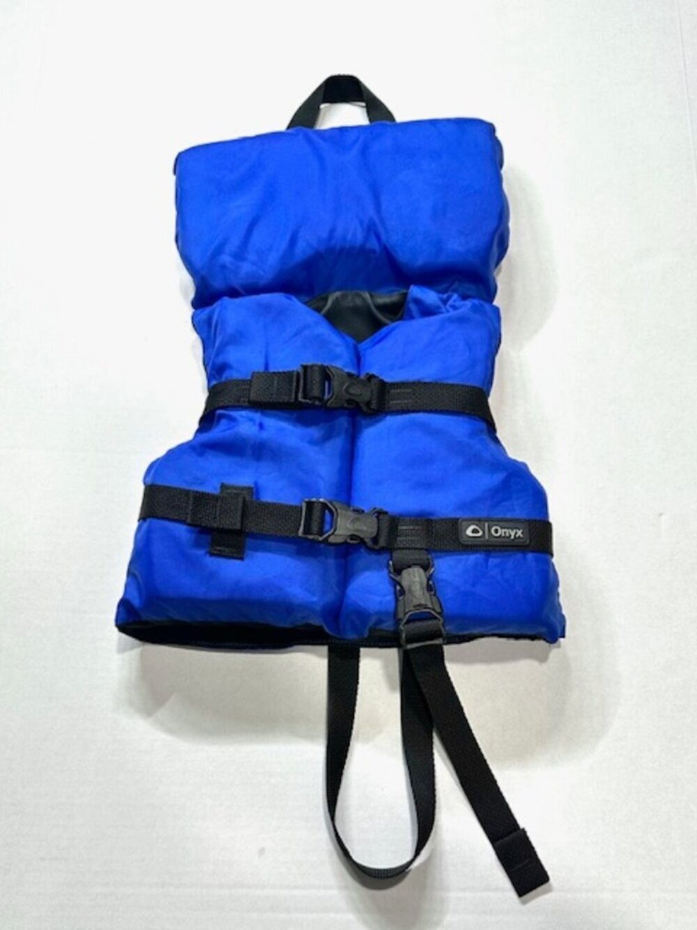 Onyx Kids Life Jacket US Coast Guard Approved Blue Infant/Child Under 50lbs
